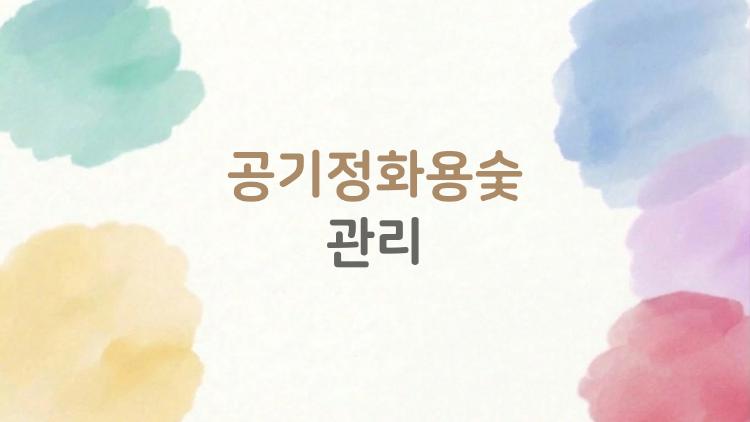 공기정화용숯 관리, 햇볕 3시간만 쬐면 새것 되는 충격 비법
