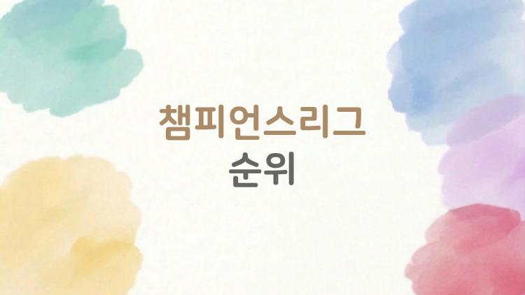 챔피언스리그 순위 충격! 25위 이하 팀들, 유럽 무대 완전 퇴출 위기