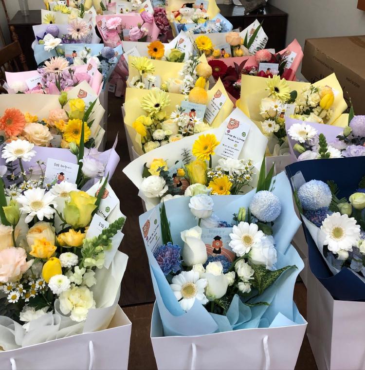 졸업 꽃다발 배달 받는 법, 졸업식 당일 서프라이즈 대박 난 비밀