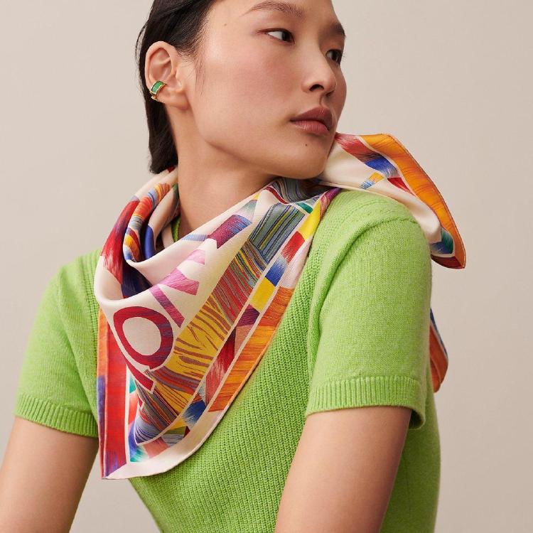 에르메스 스카프 매는법, 매장에서 배운 비밀 3가지 공개!