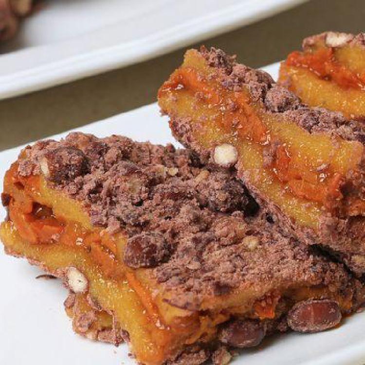 호박고지 시루떡