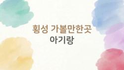 횡성 가볼만한곳 아기랑, 2026 핫플 1일 코스 완벽 정리
