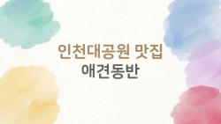 인천대공원 맛집 애견동반, 실내 들어가도 돼? 대형견 OK 리스트