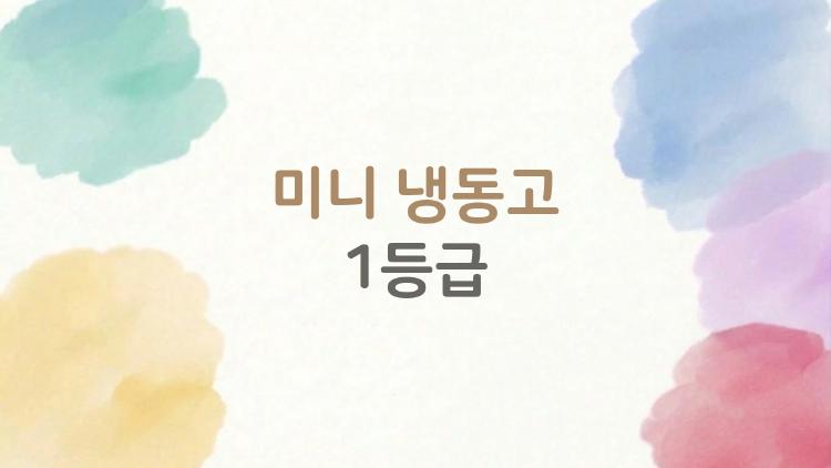 미니 냉동고 1등급