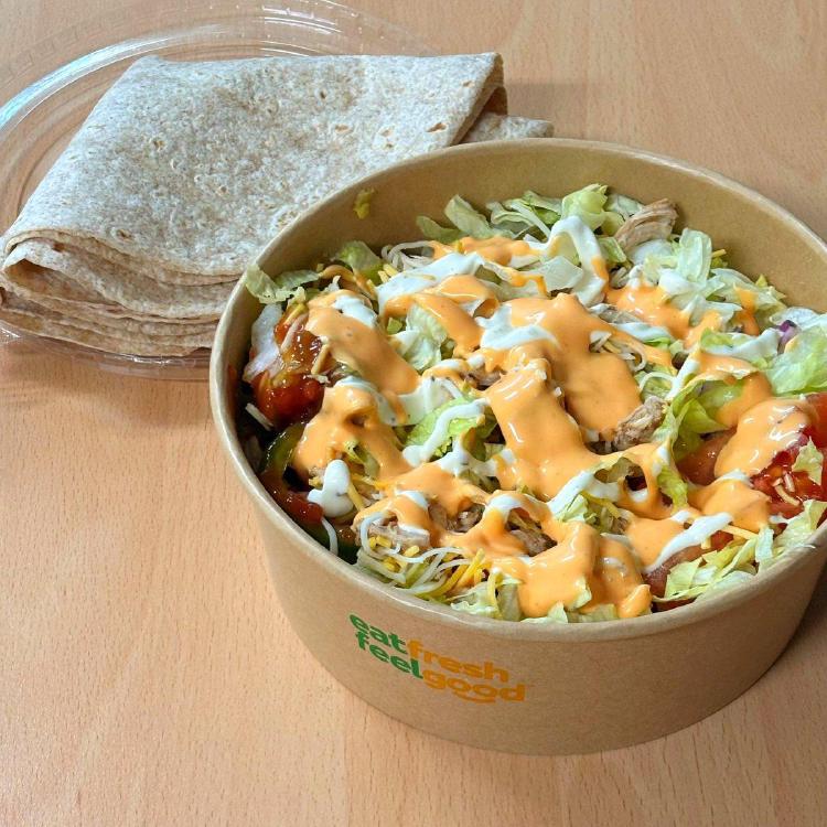 서브웨이 타코샐러드