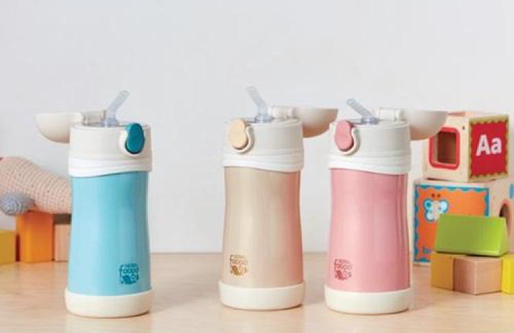 써모스 푸고 빨대컵